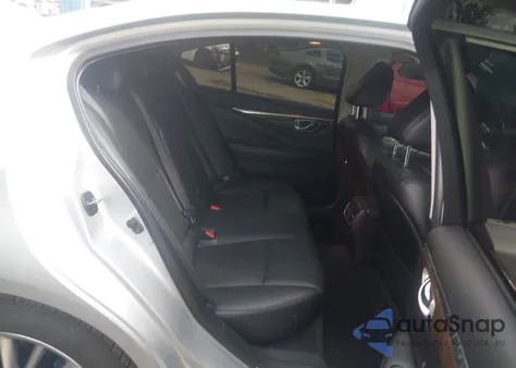 2018 Infiniti Q50 3.0T Luxe z USA, uszkodzony, nr VIN JN1EV7AR1JM435877